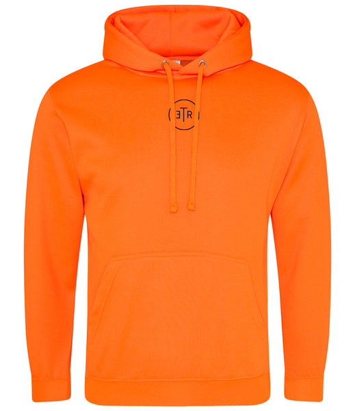 #EnjoyTheRide Electric Orange Hoodie